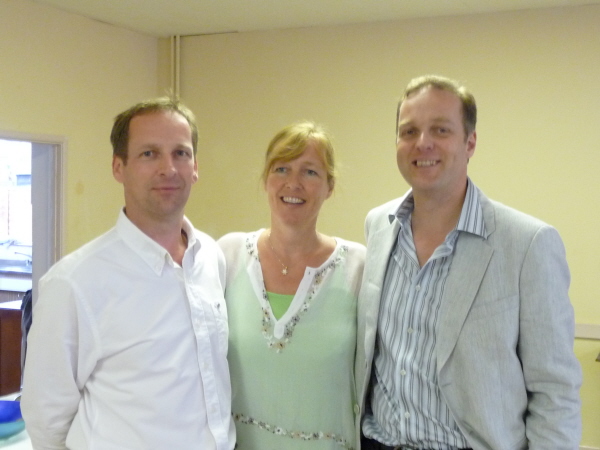 Peter, Catherine and David